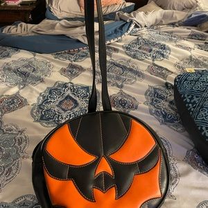 Jack o latern purse